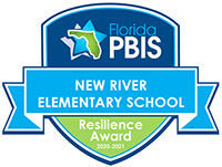 <p>Florida PBIS New River Elementary School Resiliance Award 2020-2021</p>