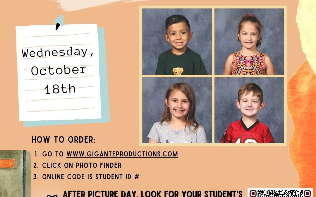 Picture Day is October 18th, 2023!